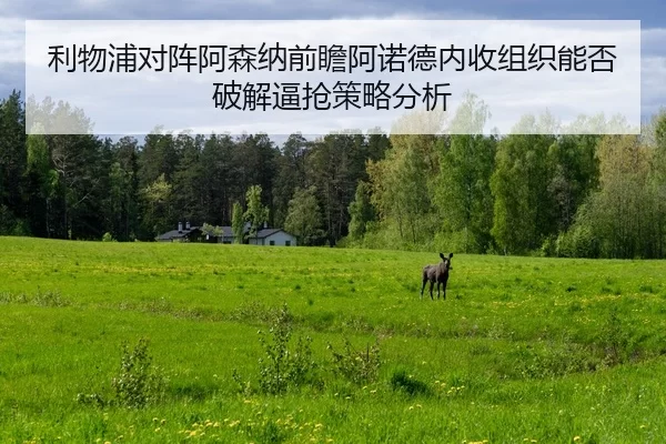 利物浦对阵阿森纳前瞻阿诺德内收组织能否破解逼抢策略分析