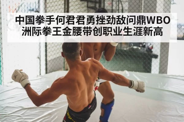 中国拳手何君君勇挫劲敌问鼎WBO洲际拳王金腰带创职业生涯新高